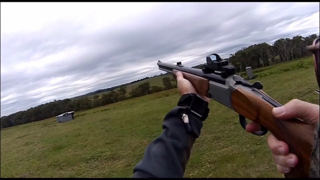 Blaser BBF95 6.5x55 12/76 Shooting Clays In Slow Motion