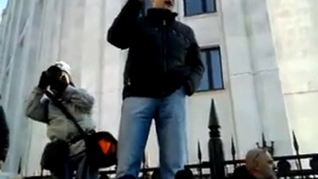 Речь Сергея Удальцова у м. Арбатская смотреть онлайн