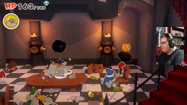 PAPER MARIO: THE ORIGAMI KING | O Castelo do Bowser! Parte 32 | Nintendo Switch (1440p60) смотреть онлайн