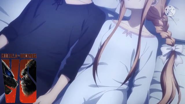 Godzilla Vs Kong X Sword Art Online Alicization War Of Underworld Kirito And Asuna Moments
