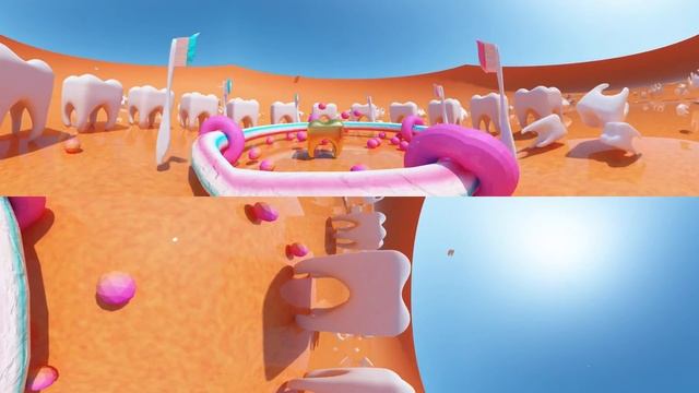 Lowpoly bounce 360 video test смотреть онлайн