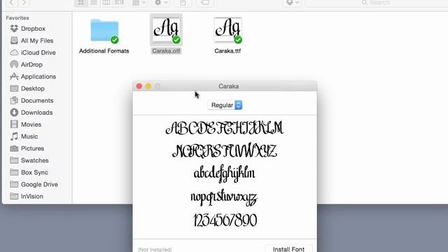 How to Install a Font in Silhouette Studio смотреть онлайн