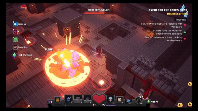 Daily Trial - Fiery Forge (Epic Challenge) Minecraft Dungeons смотреть онлайн