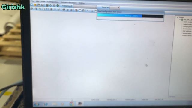 How To Do Omron OS32C Zone Sensor Configuration ||OS32c Lasersensor#omron #omronindustrialautomatio