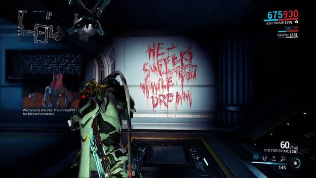 PS4 Warframe chains of Harrow quest part 2 смотреть онлайн