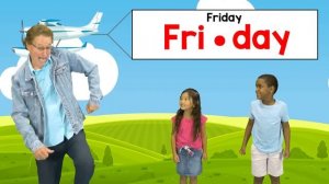 Days of the Week Syllables Song | Jack Hartmann | Syllable Song