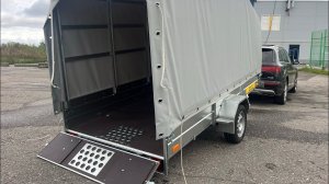 Легковой прицеп с тентом ЛАВ 81012А. Самый популярный размер!