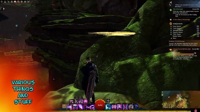 Guild Wars 2 Tangled Depths SCAR Bivouac Vista, Diving Goggles & POI NE of SCAR Camp Waypoint смотреть онлайн