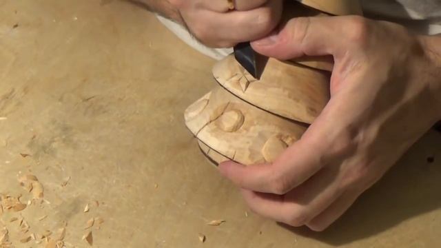 Новогодняя Елка. Резьба по дереву смотреть онлайн