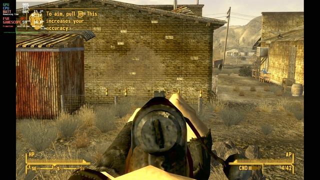 Fallout: New Vegas runs on Steam Deck смотреть онлайн