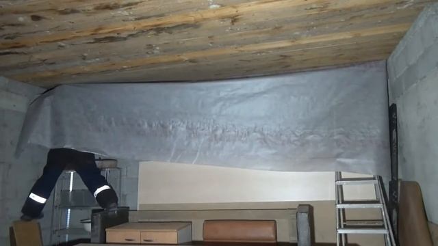 Монтаж пароизоляции на потолок смотреть онлайн