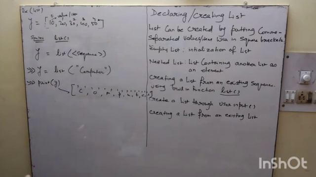 Python | Declaring/creating List | class 11 IP смотреть онлайн