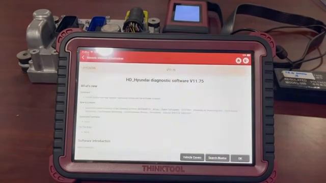 Hyundai Trago D6CC ECU with Thinkcar Master X How to scan. V2 смотреть онлайн