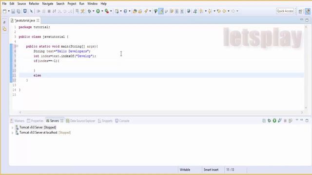 Video #23 - Java Tutorial - Search A Word In String смотреть онлайн