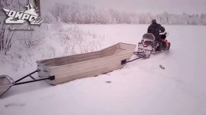 Сани волокуши Оирс для снегохода - Saniohota.ru