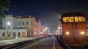 Информатор вокзала Калуга-1 (объявление про поезд №568)