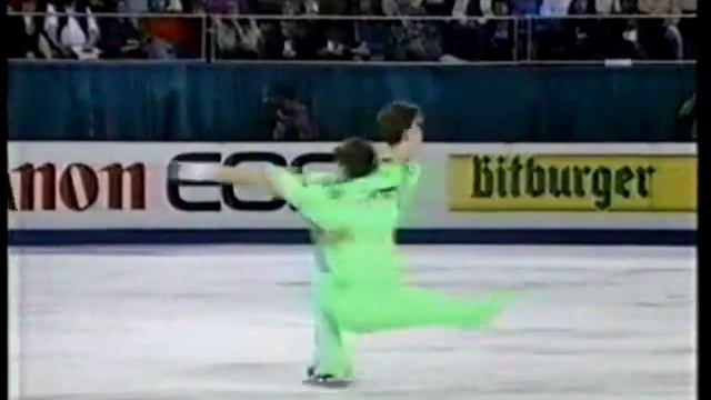 Evgenia Shishkova-Vadim Naumov LP 1992 World Figure Skating Championships