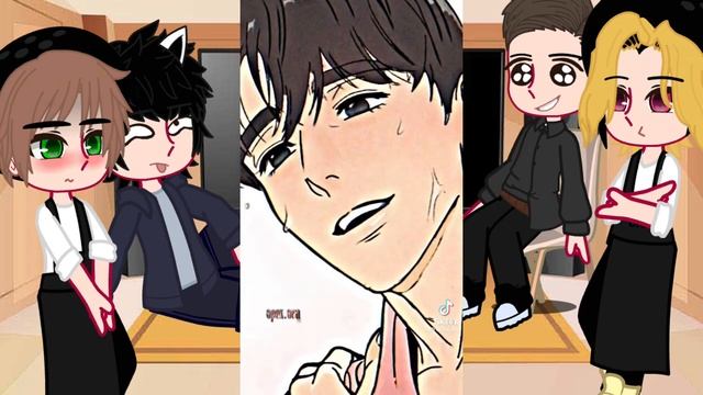 Реакция Bj Alex на тикток||tiktok||GachaClub