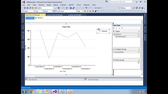 22 LINE CHART REPORT IN SSRS смотреть онлайн