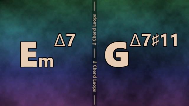 Em maj7 to Gmaj7#11 Backing Track смотреть онлайн