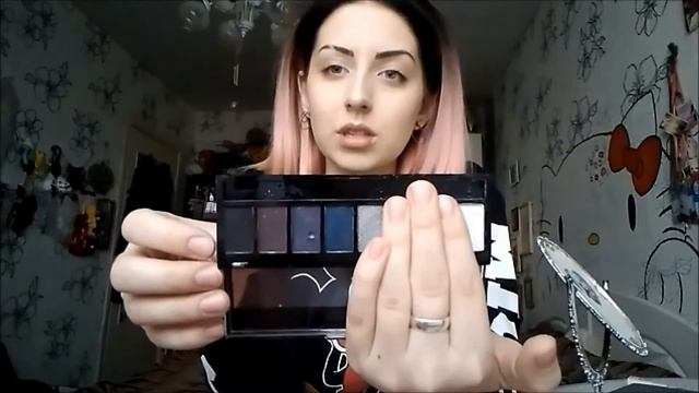 Euroshop-Тестирую косметику за 2.40(подробный макияж). смотреть онлайн