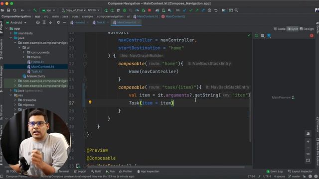 Jetpack Compose Navigation Arguments - #10 Jetpack Compose Crash Course смотреть онлайн