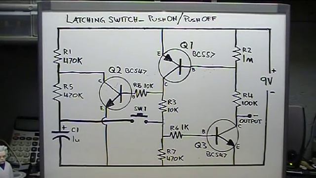 Push On - Push Off Transistor Switch смотреть онлайн