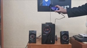 Колонки 2.1 Ginzzu GM-406 / Распаковка / Обзор