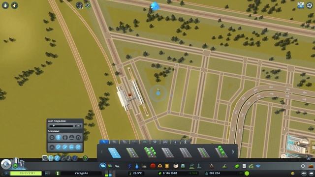 Cities Skylines - Financial Districts - Пешеходный район на окраине мегаполиса! #92