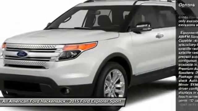 2015 FORD EXPLORER Hackensack, NJ 15T537 смотреть онлайн