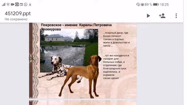 Дубровский 6класс