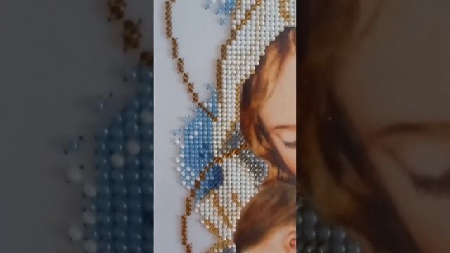 Вишитий бісером образ«Свята Родина»/ imagen de cuentas "Sagrada Familia" смотреть онлайн
