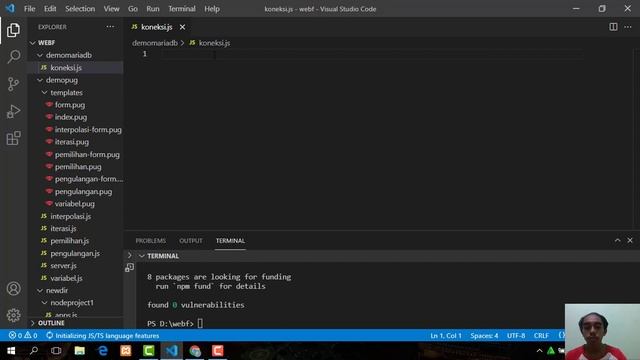 intalasi modul MariaDB dan membangun koneksi antara Node.js dan MariaDb смотреть онлайн