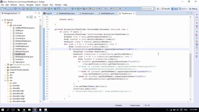 ٍSimple Rss Reader With Internal DataBase смотреть онлайн