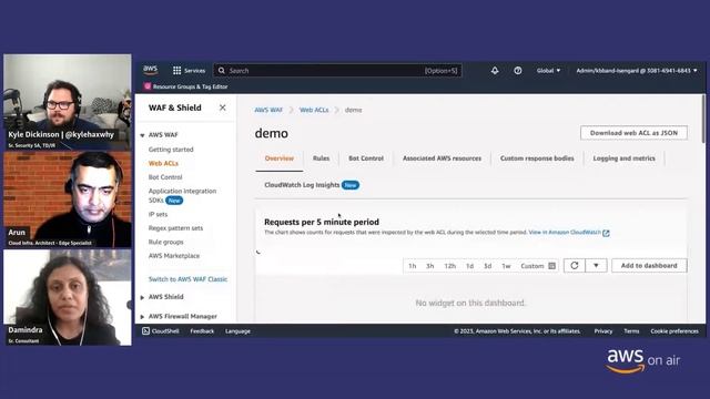AWS On Air ft. Perimeter Security with Amazon CloudFront, AWS WAF, and AWS Shield смотреть онлайн