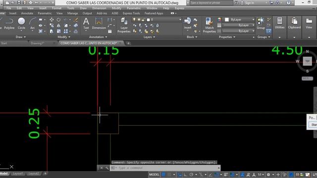 COMO SABER LAS COORDENADAS DE UN PUNTO EN AUTOCAD смотреть онлайн