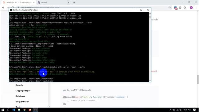 Install Laravel 6 with react authentication step by step guide | Tutorialstuff смотреть онлайн