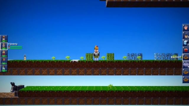 Blockheads - How to spawn donkeys! смотреть онлайн