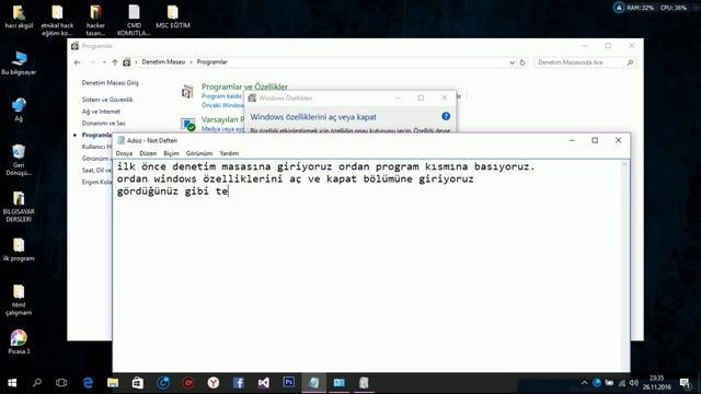 Cmd'ye Telnet ekleme telnet etkinleştirme %100 смотреть онлайн