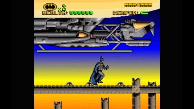 Super Nintendo (Snes) 16-bit Batman Revenge of the Joker stage 2