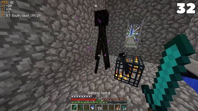 I Survived 100 Days in Minecraft SkyGrid Hardcore and here is what happened смотреть онлайн