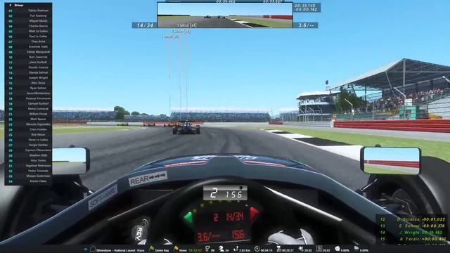 USF2000 @ Silverstone National (Club Event) // rFactor 2 смотреть онлайн