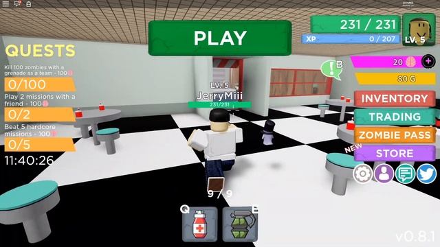 Симулятор ВЫЖИВАНИЕ в ЗОМБИ АПОКАЛИПСИС - Roblox смотреть онлайн