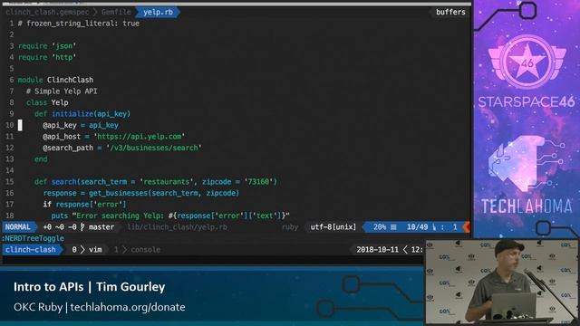 Intro to APIs - Tim Gourley: OKC Ruby смотреть онлайн