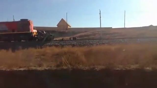 В Бурятии столкнулись поезд и бетономешалка смотреть онлайн
