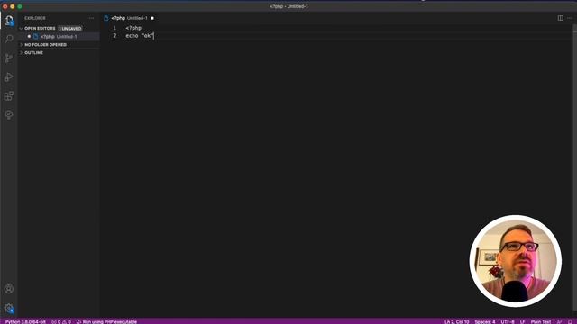 Running PHP in Visual Studio Code (VSC) смотреть онлайн