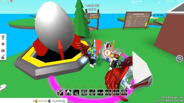 КАК УБИТЬ БОССА ПРИШЕЛЬЦА. СИМУЛЯТОР КУРИНОЙ ФЕРМЫ РОБЛОКС | Egg Farm Simulator roblox | Ракета смотреть онлайн