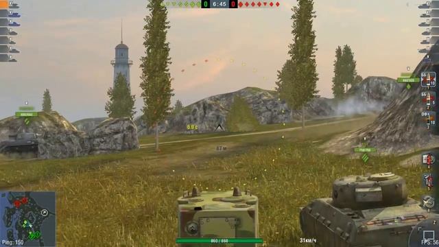 World of Tanks Blitz Обзор танка КВ-2 "Железный утюг" смотреть онлайн