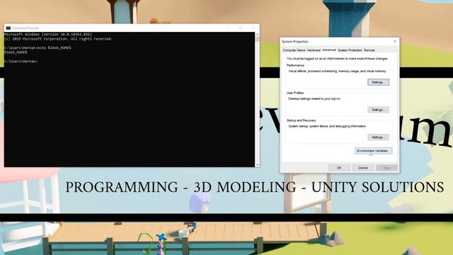 { Wie man die Umgebungsvariable JAVA_HOME definiert } Android Entwiklung (Android Studio - Unity) смотреть онлайн