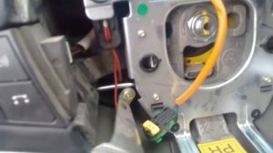 снимаем руль опель антара